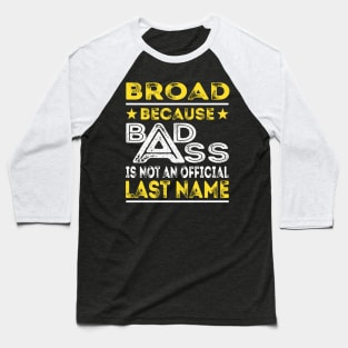 BROAD Baseball T-Shirt